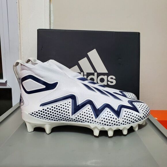 Adidas Freak Ultra 21 Mens Sz 9.5 Laceless Football Cleats Blue/white GZ0462 - Picture 2 of 13